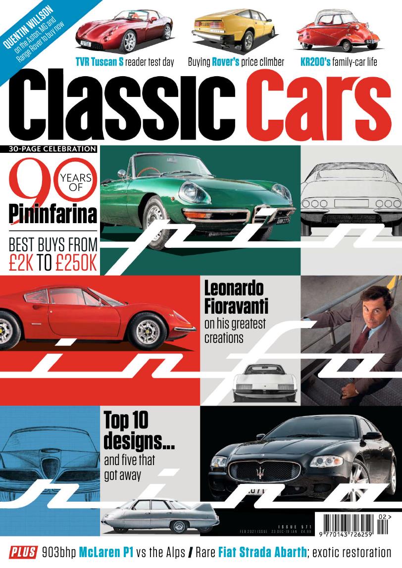 Журнал Classic Cars, february 2021